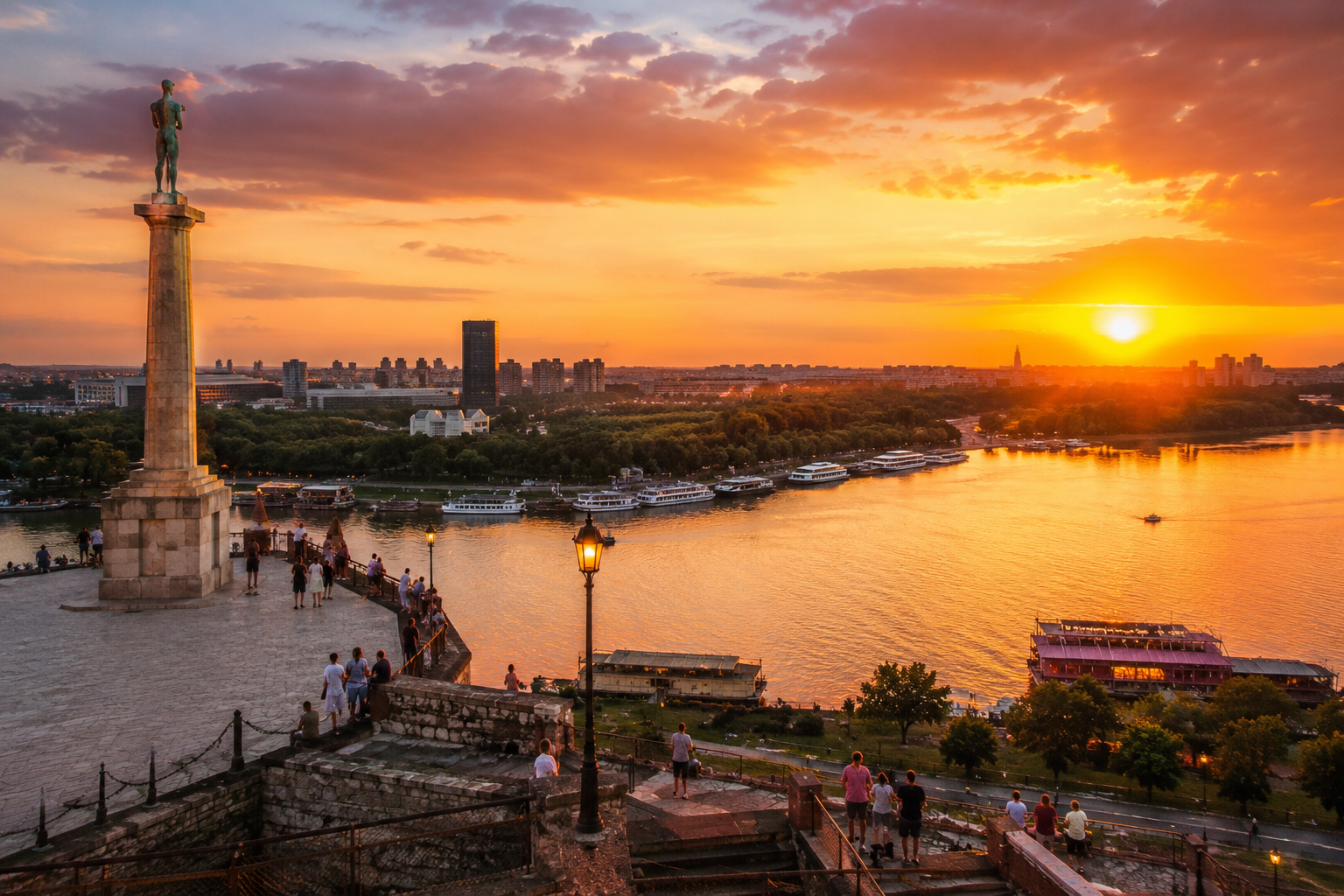 Belgrad şehir nehri